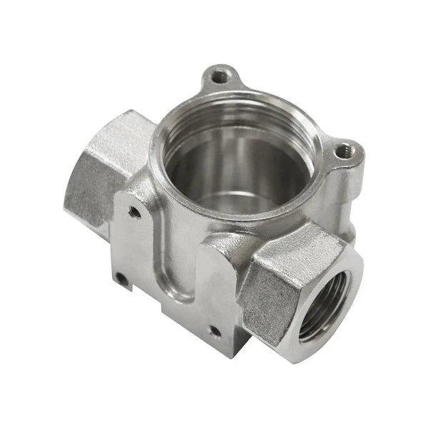 Cast Stainless Steel 3-Way Valve Body suppliers